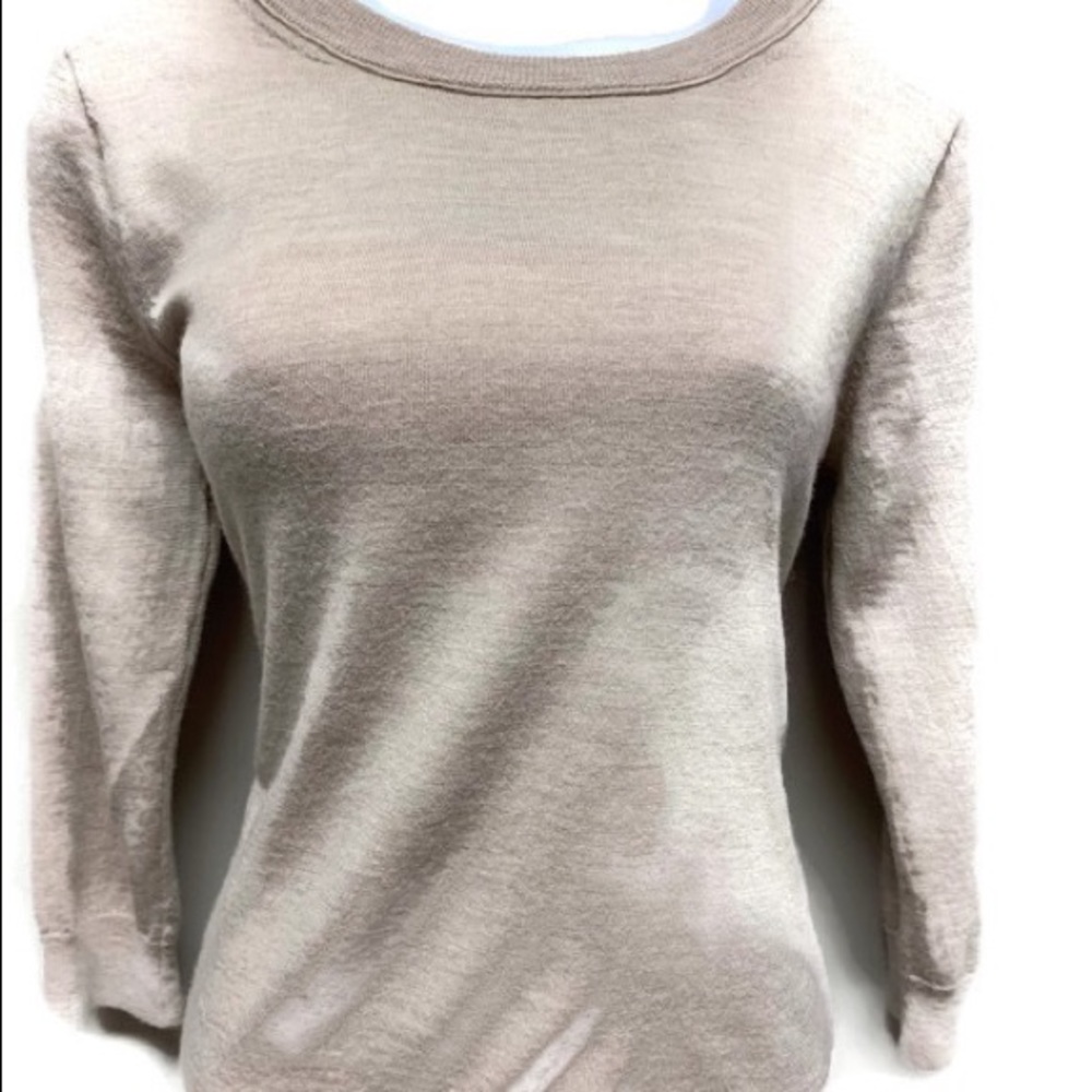 J. Crew Women’s M Tippi Sweater Merino Wool Brown